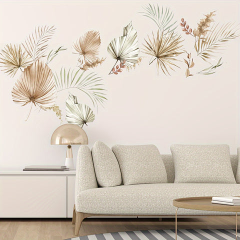 Tropische Palmblad Muurstickers – Stijlvolle Decoratie voor Elk Interieur