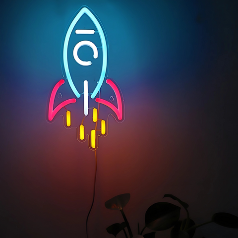 Raket Neonbord