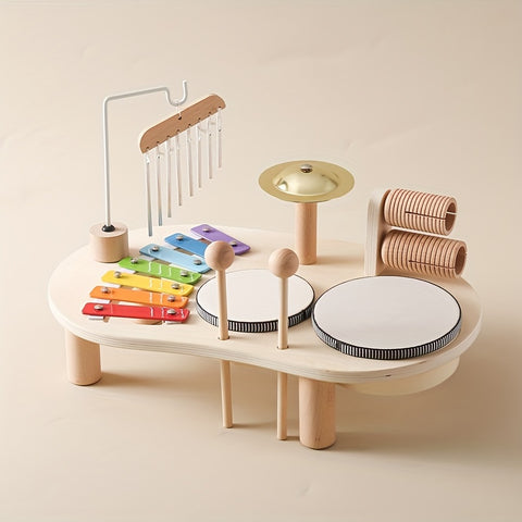 Houten Kinder Muziekstation – Creatief & Leerzaam Speelplezier!