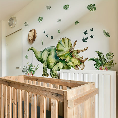 Grote Dino Muursticker – Stoere Kinderkamer Decoratie