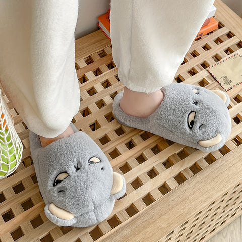 Sassy Beer Sloffen – Pluche Pantoffels met Iconische Side-Eye Blik