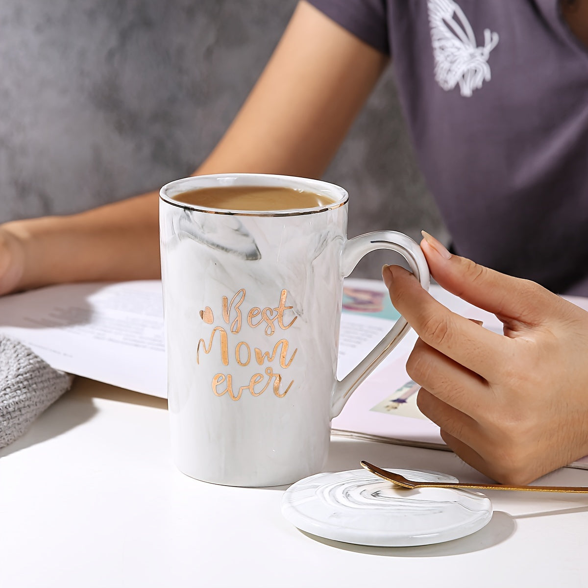 'Best Mom Ever' Koffiemok – Het Perfecte Geschenk voor Moederdag