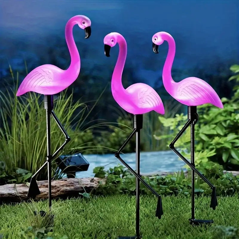 Solar Flamingo Tuinlamp – Leuke Decoratie voor Tuin & Balkon