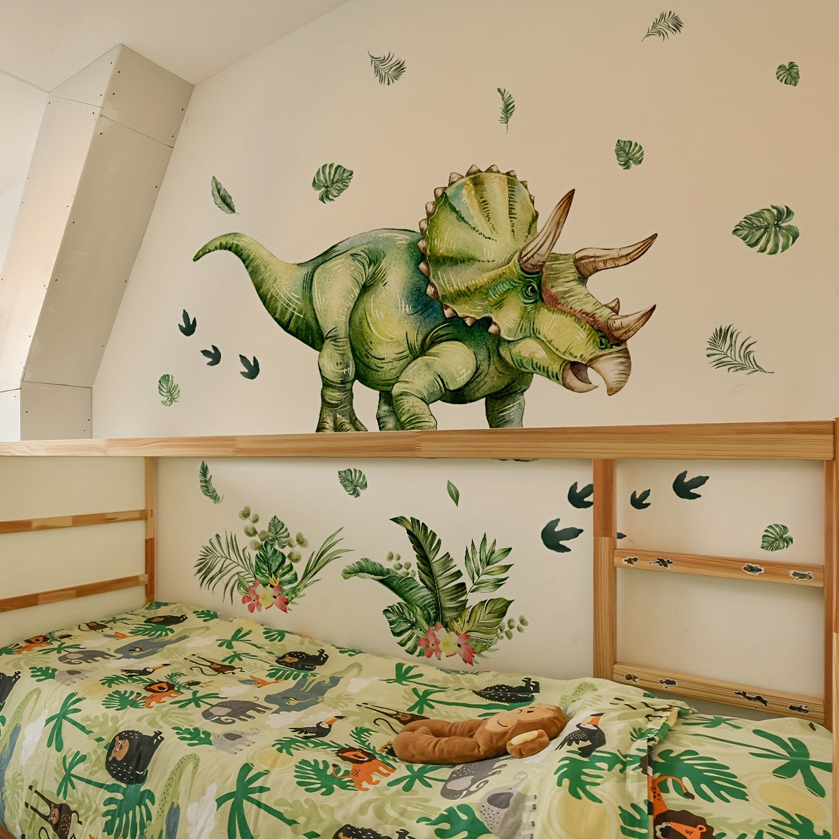 Grote Dino Muursticker – Stoere Kinderkamer Decoratie