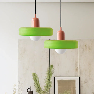 Nordic Hanglamp Van Gekleurd Glas
