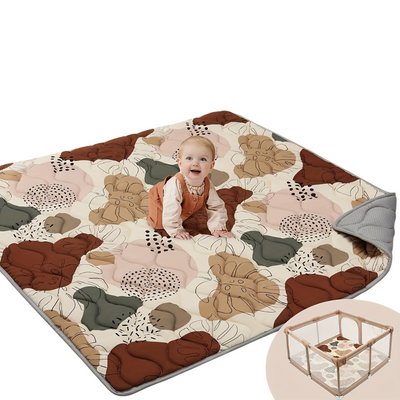Boho Chic Baby Speelmat – Dikke en Zachte Katoenen Mat voor je Kleintje
