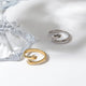 Ring die je Omarmt – Symbool van Eeuwige Liefde in Zilver of Goud
