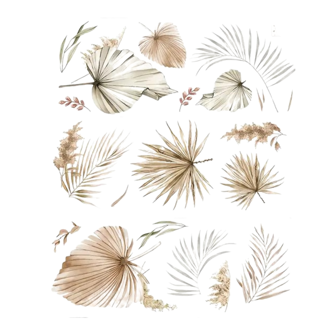 Tropische Palmblad Muurstickers – Stijlvolle Decoratie voor Elk Interieur