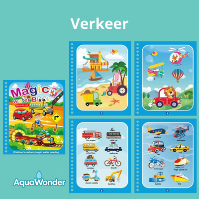 AquaWonder - Kleuren met Water, Zonder Rommel