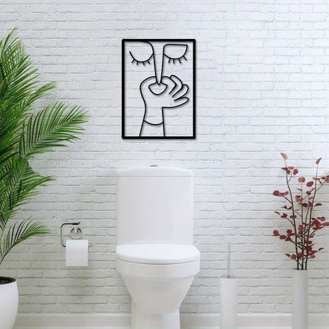 Wanddecoratie – Voeg Humor toe aan je Badkamer of Toilet