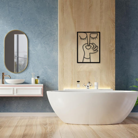 Wanddecoratie – Voeg Humor toe aan je Badkamer of Toilet