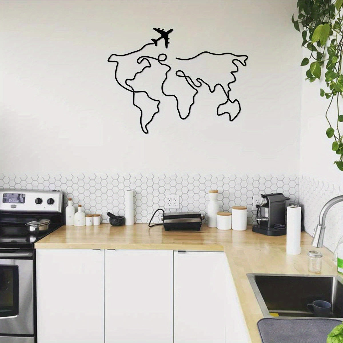 GlobeArt Wanddecor - Reis de Wereld in je Eigen Huis