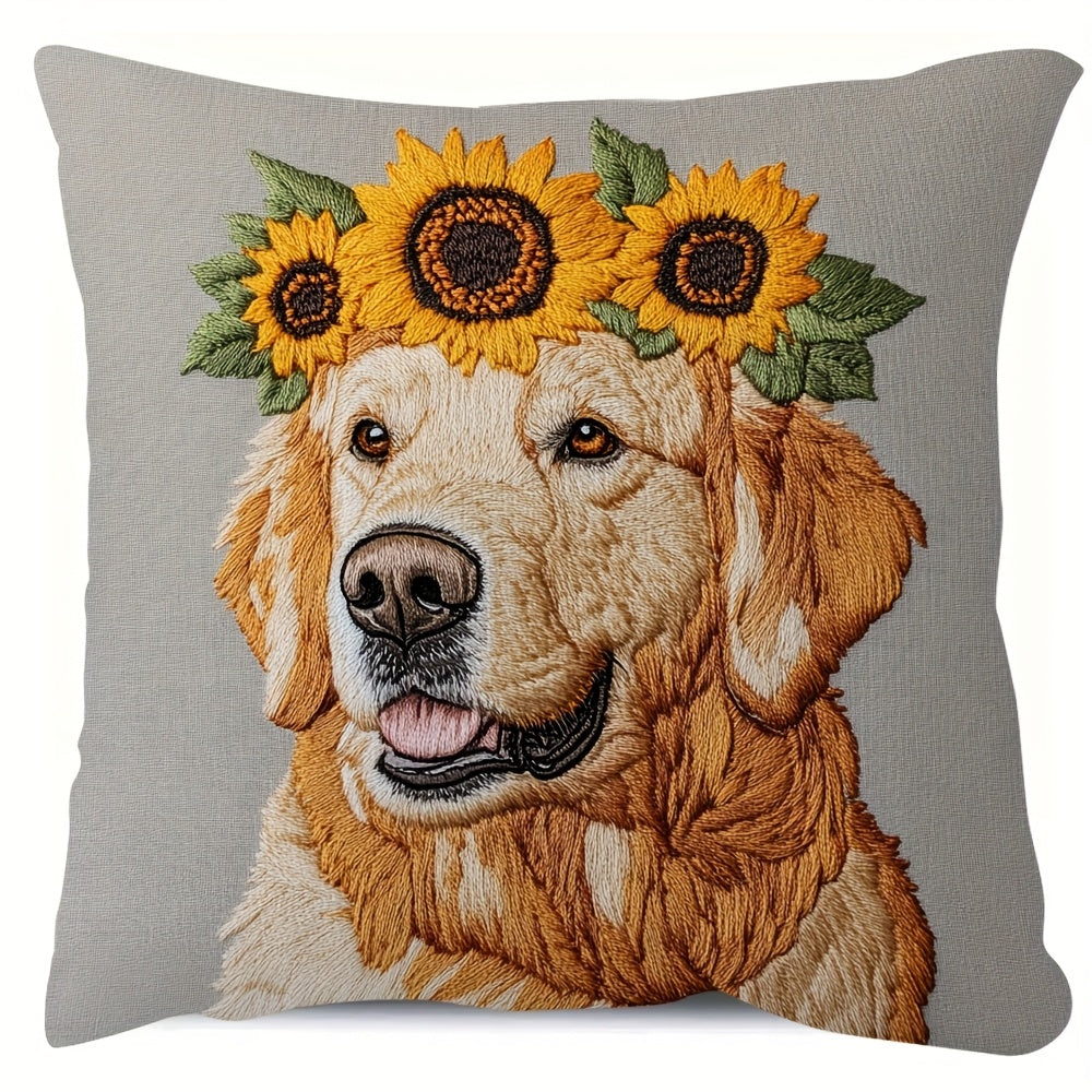 Golden Retriever Kussenhoes - Perfect voor Hondenliefhebbers