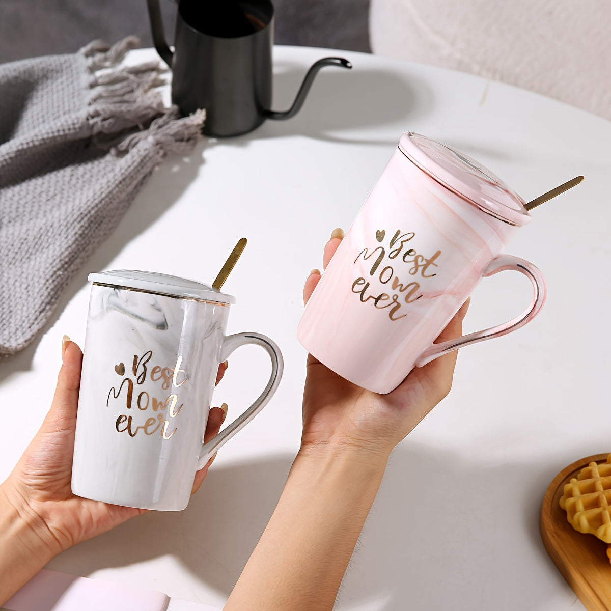 'Best Mom Ever' Koffiemok – Het Perfecte Geschenk voor Moederdag