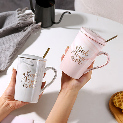 'Best Mom Ever' Koffiemok – Het Perfecte Geschenk voor Moederdag