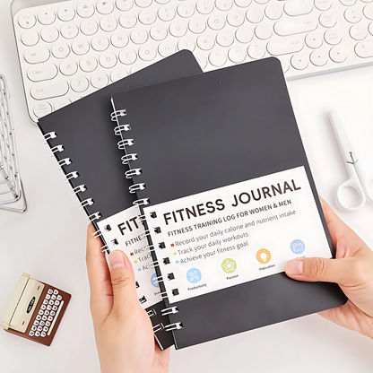 Fitness Planner Zwart - Het Jaar Goed Beginnen - Fitness doelen