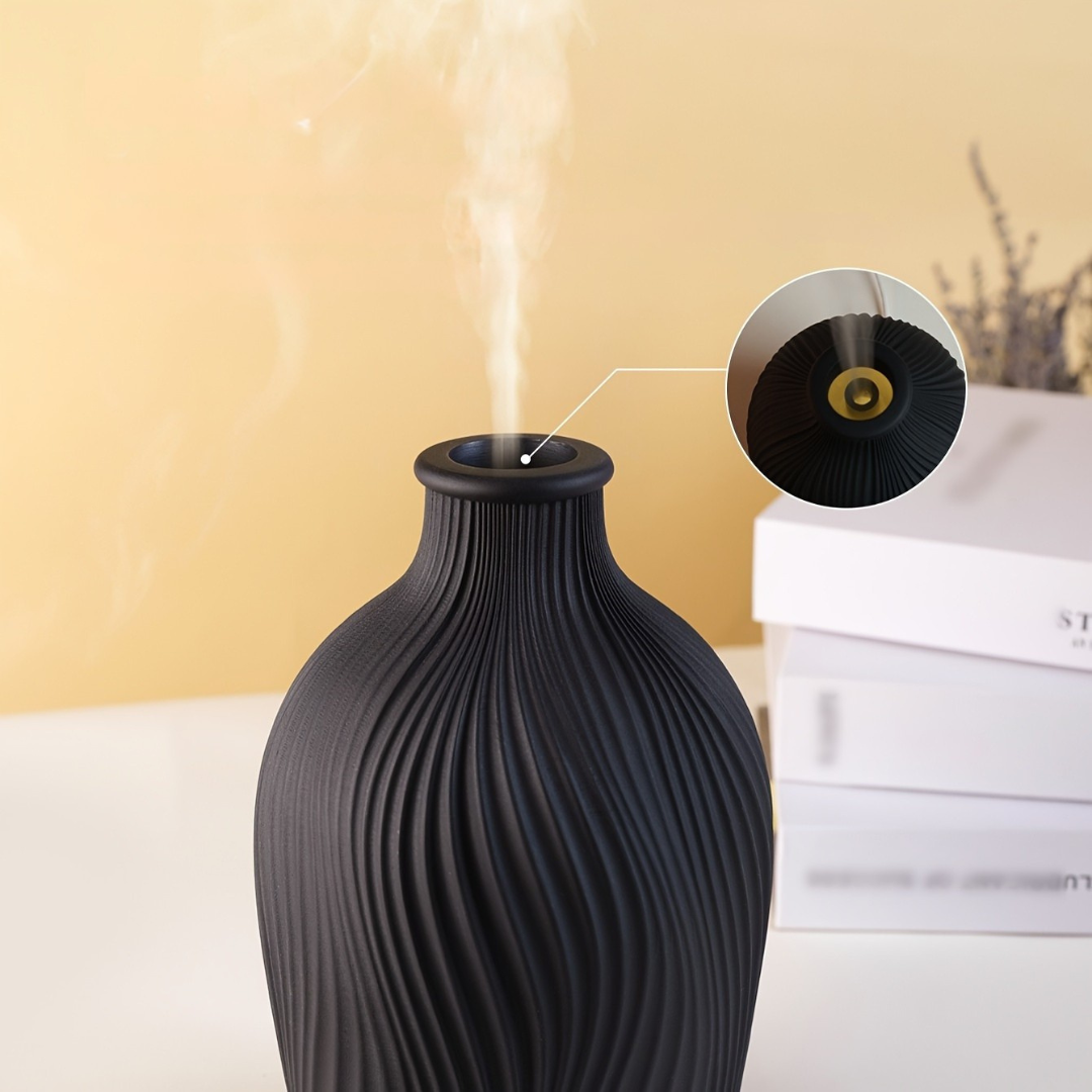 Zwarte Moderne Diffuser – Verbeter Gezondheid en Slaapkwaliteit