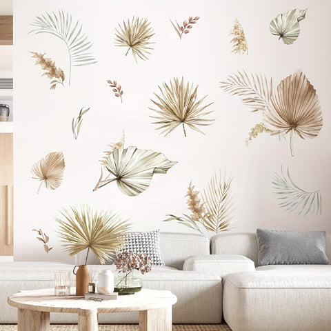 Tropische Palmblad Muurstickers – Stijlvolle Decoratie voor Elk Interieur