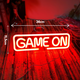 Neon Verlichting Game On – Speelse Wanddecoratie voor Gamers en Spelletjesliefhebbers