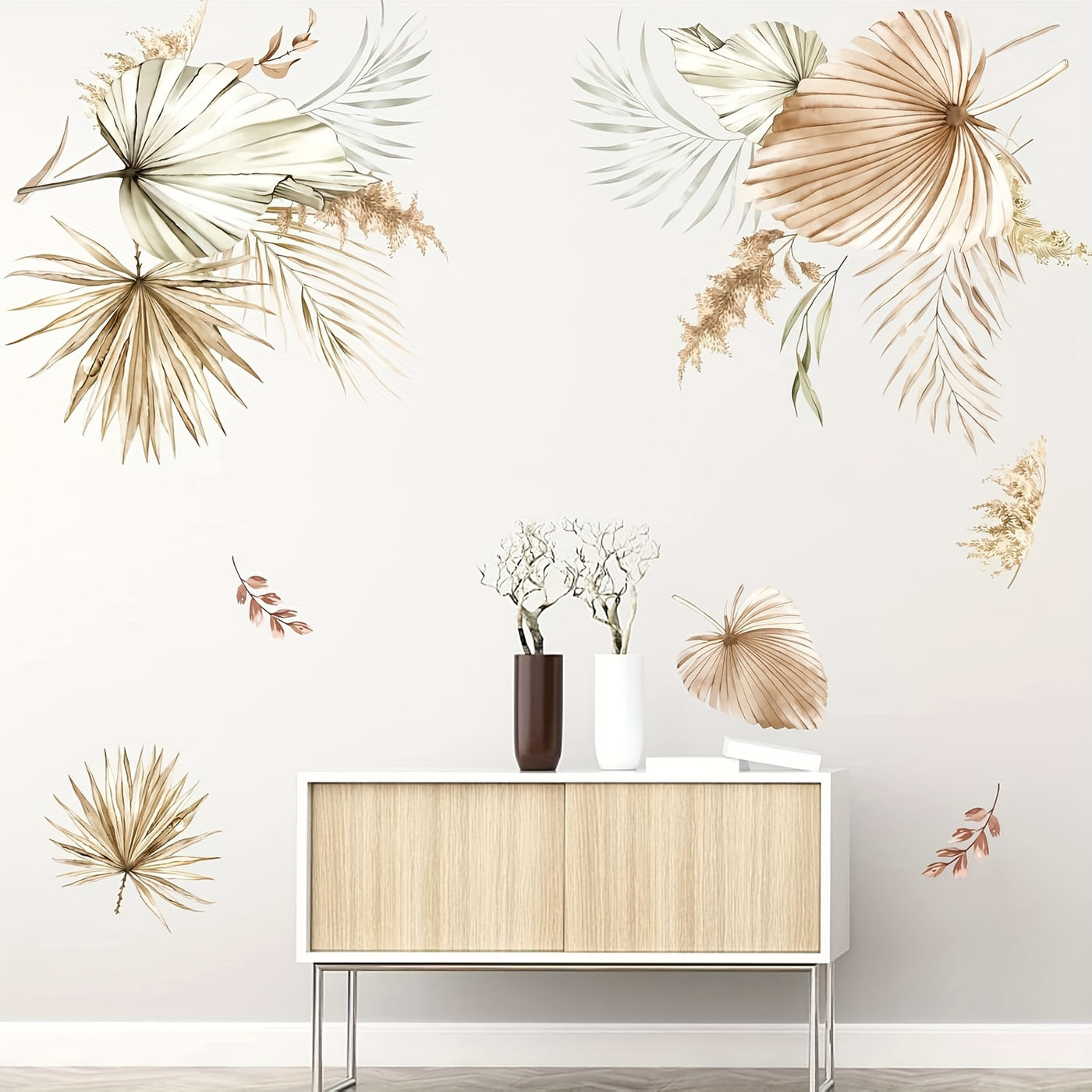 Tropische Palmblad Muurstickers – Stijlvolle Decoratie voor Elk Interieur