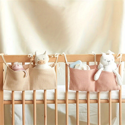 Baby Bed Pockets – Perfecte Organizer voor Luiers en Essentiële Babyspullen