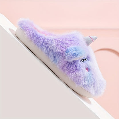 Unicorn Pantoffels – Warm, Fluffy & Comfortabel