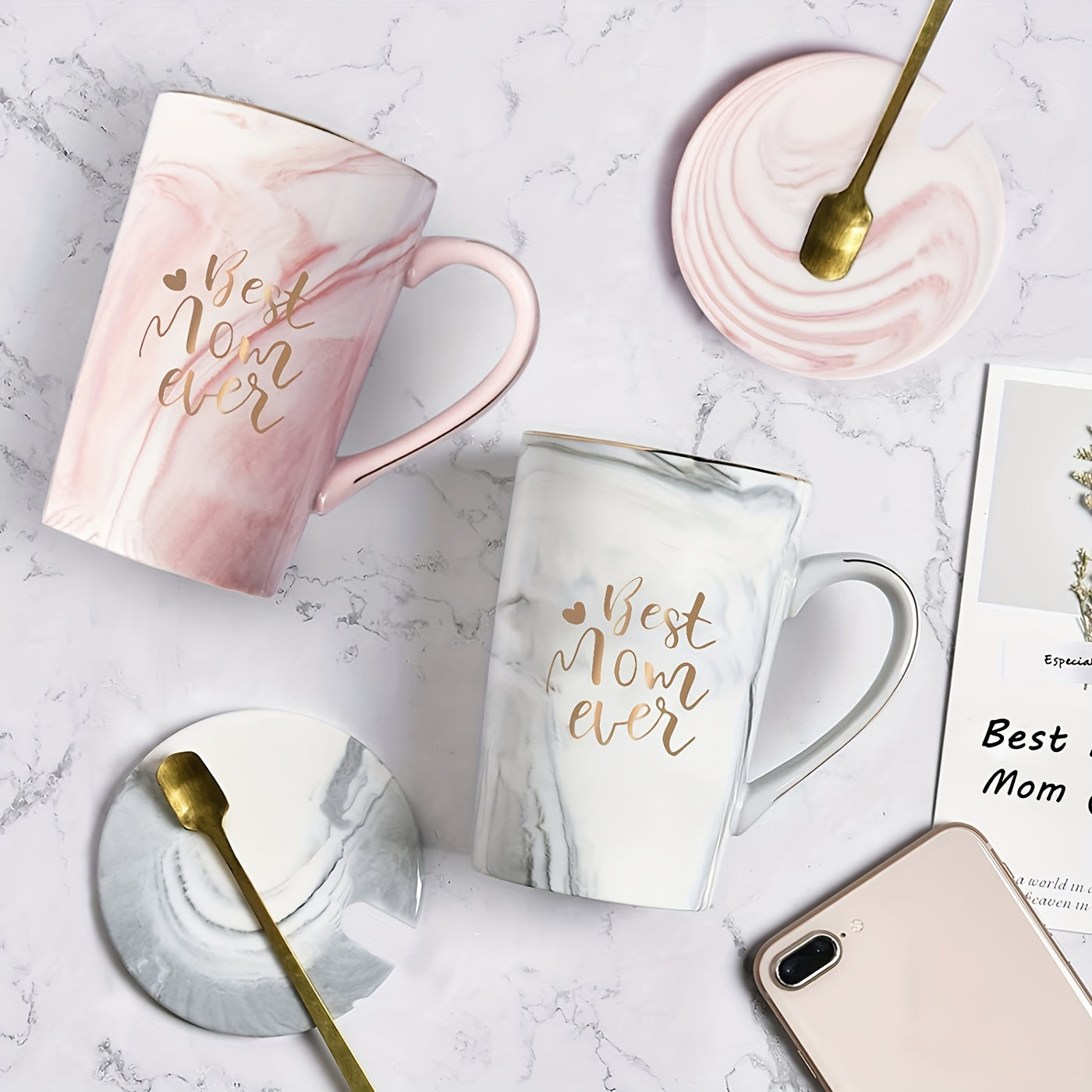 'Best Mom Ever' Koffiemok – Het Perfecte Geschenk voor Moederdag