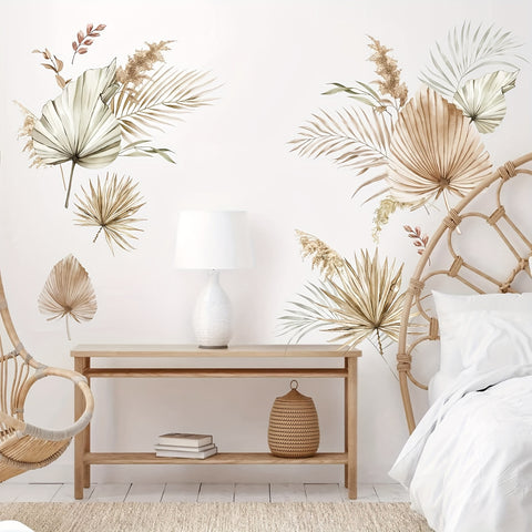 Tropische Palmblad Muurstickers – Stijlvolle Decoratie voor Elk Interieur
