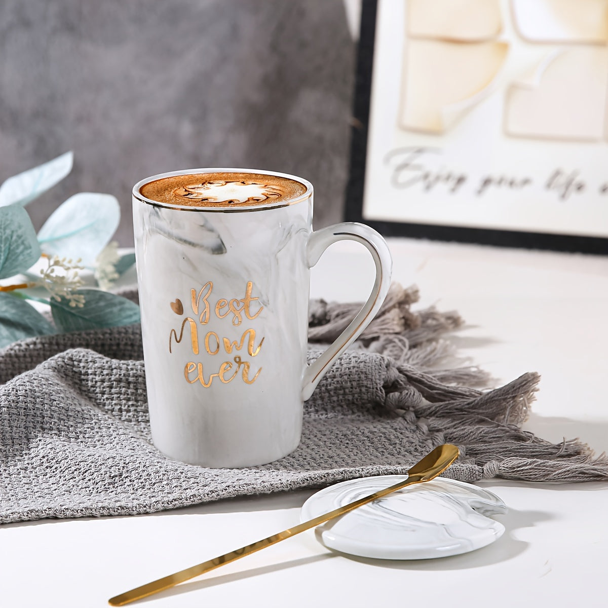 'Best Mom Ever' Koffiemok – Het Perfecte Geschenk voor Moederdag