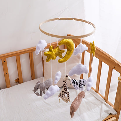 Handgemaakte Safari Mobiel - Perfect voor de Babykamer