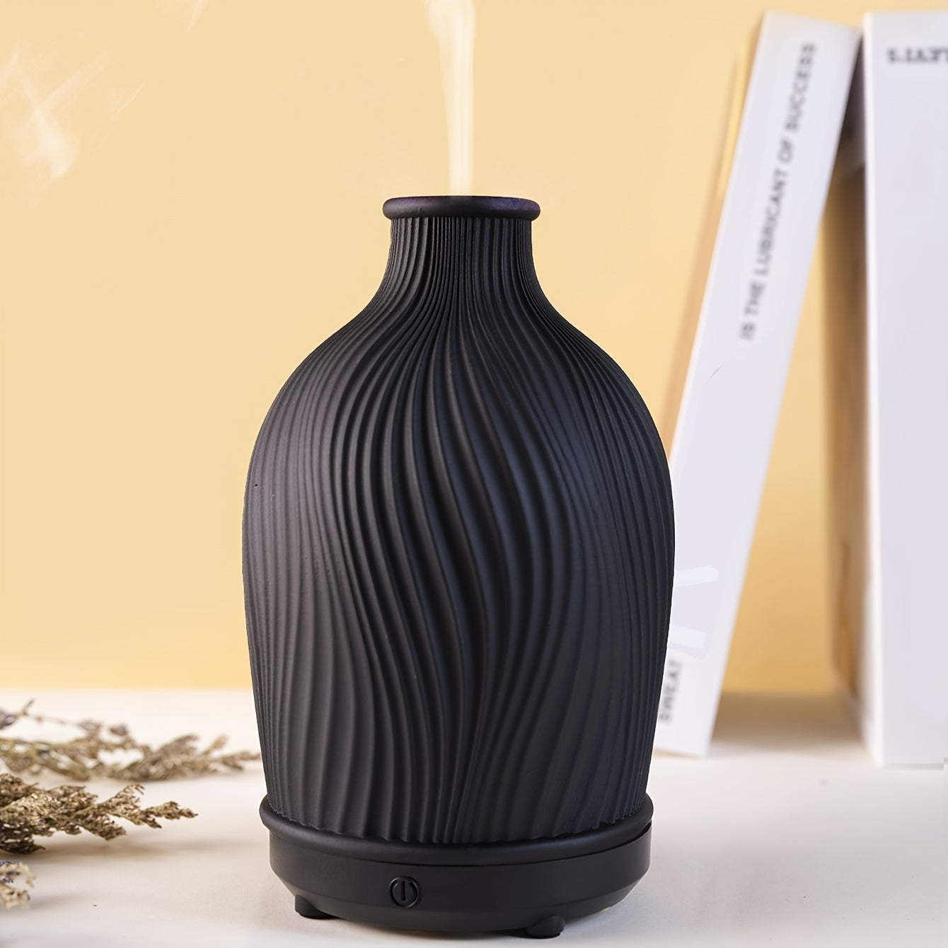 Zwarte Moderne Diffuser – Verbeter Gezondheid en Slaapkwaliteit