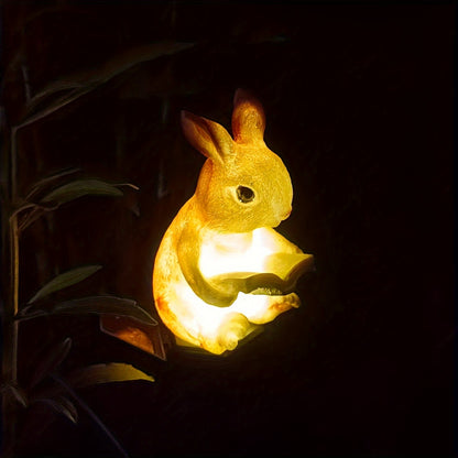 Solar Tuinlamp Konijn 'Bunny' – Sfeervolle LED Verlichting en Decoratie voor Buiten