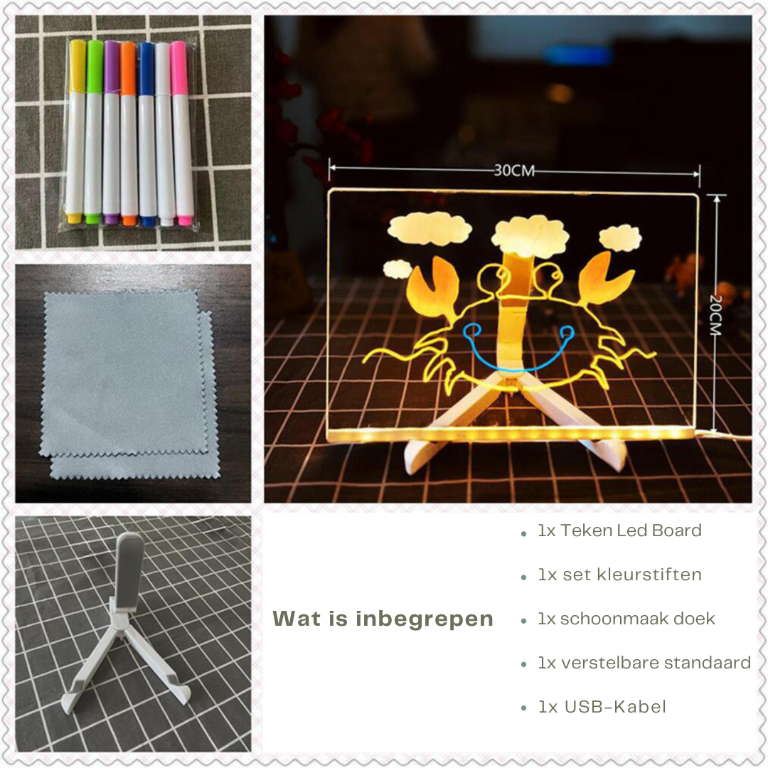 DrawingShine LED-Zeichenbrett für Kinder