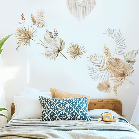 Tropische Palmblad Muurstickers – Stijlvolle Decoratie voor Elk Interieur