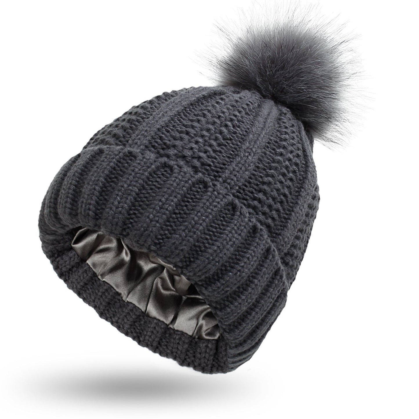 SilkBeanie Pompom – De Muts die Niet Pluist