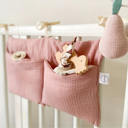 Baby Bed Pockets – Perfecte Organizer voor Luiers en Essentiële Babyspullen