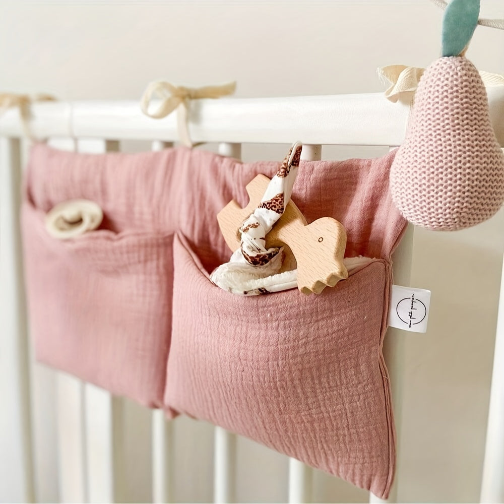 Baby Bed Pockets – Perfecte Organizer voor Luiers en Essentiële Babyspullen