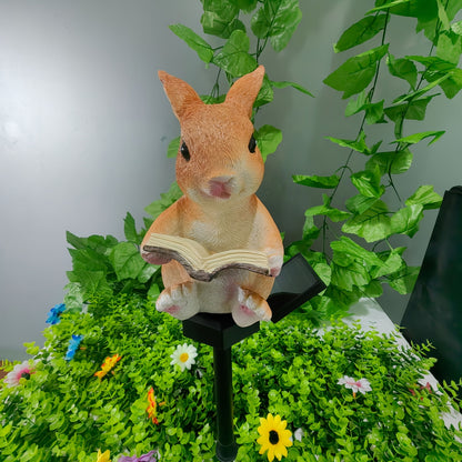 Solar Tuinlamp Konijn 'Bunny' – Sfeervolle LED Verlichting en Decoratie voor Buiten