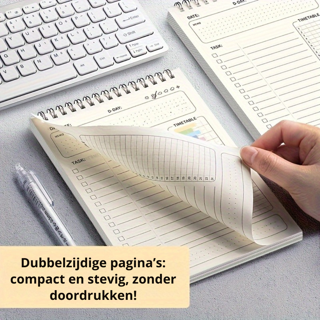 Dagelijkse Agenda – Bereik Jouw Doelen met de Perfecte Planner