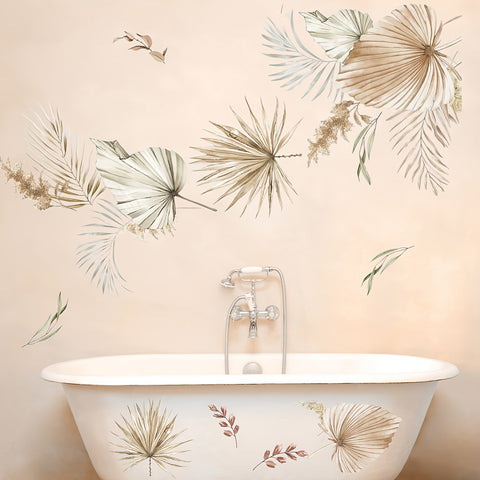 Tropische Palmblad Muurstickers – Stijlvolle Decoratie voor Elk Interieur