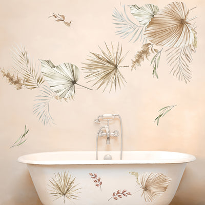 Tropische Palmblad Muurstickers – Stijlvolle Decoratie voor Elk Interieur