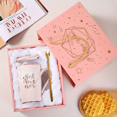 'Best Mom Ever' Koffiemok – Het Perfecte Geschenk voor Moederdag