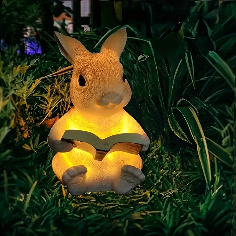 Solar Tuinlamp Konijn 'Bunny' – Sfeervolle LED Verlichting en Decoratie voor Buiten