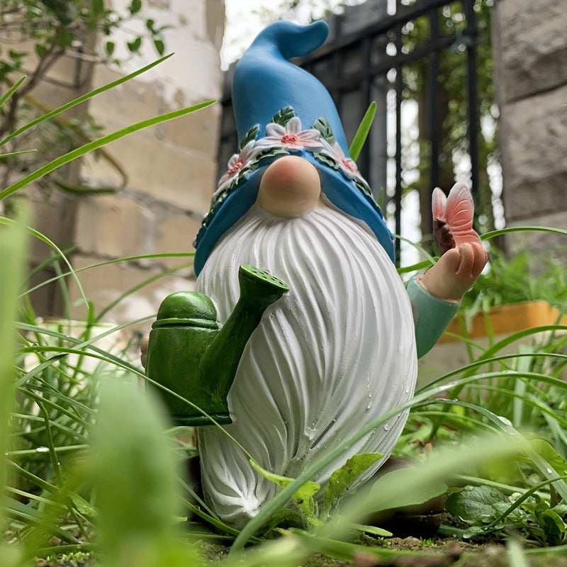 Voorjaars Gnome - Vrolijke Decoratie Kabouter voor Huis & Tuin