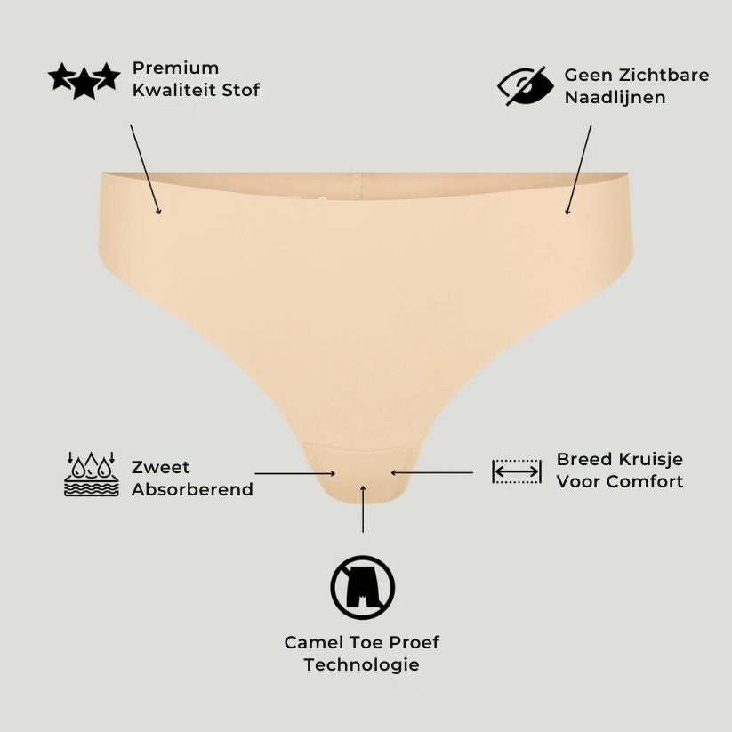 SmoothWear - Onzichtbare Camel Toe String