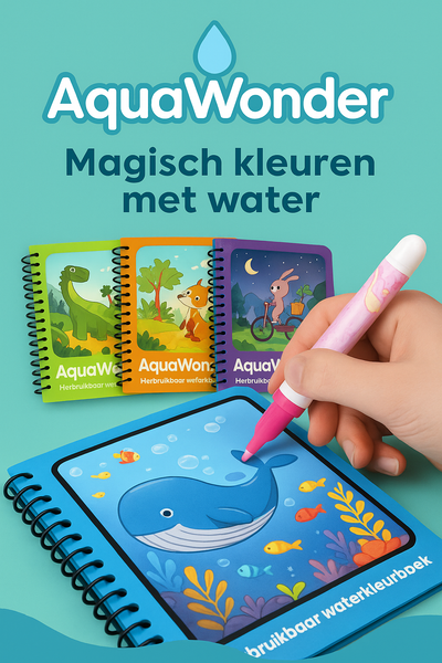 AquaWonder - Kleuren met Water, Zonder Rommel