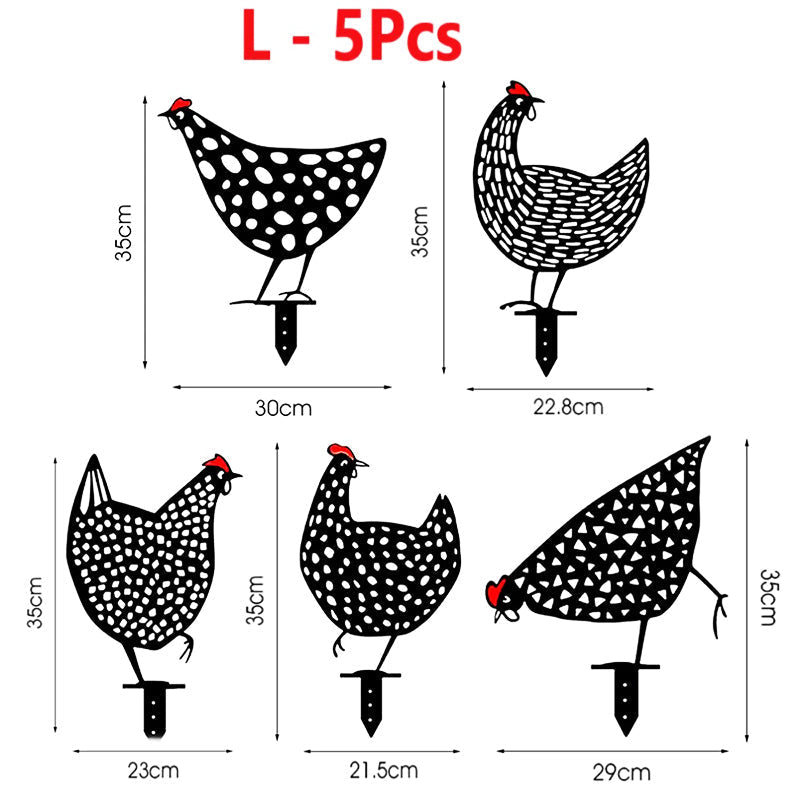Tuinbeeld Kip – Windbestendig en Unieke Tuindecoratie
