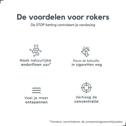 STOP ketting - Stop nu echt met roken!