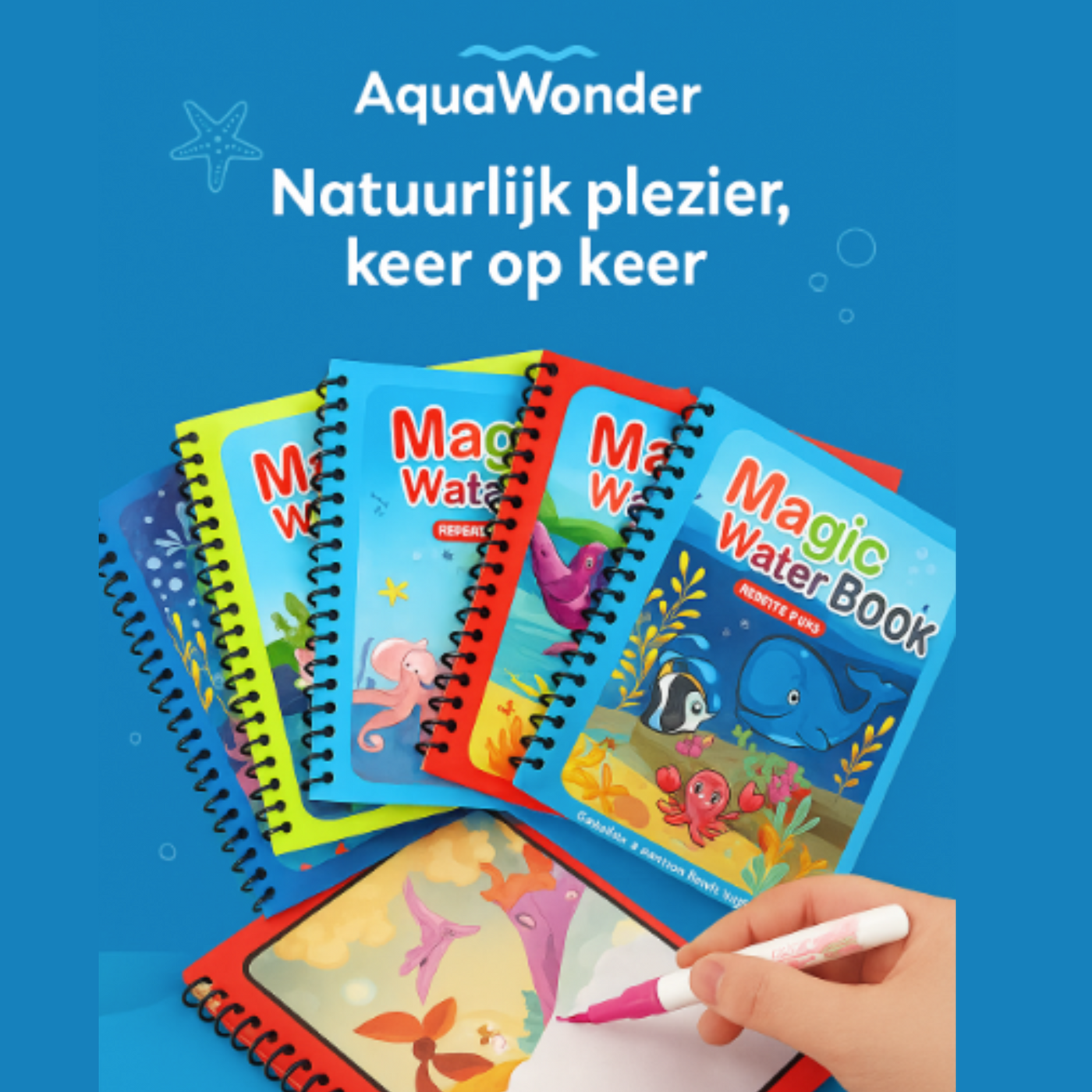 AquaWonder - Kleuren met Water, Zonder Rommel
