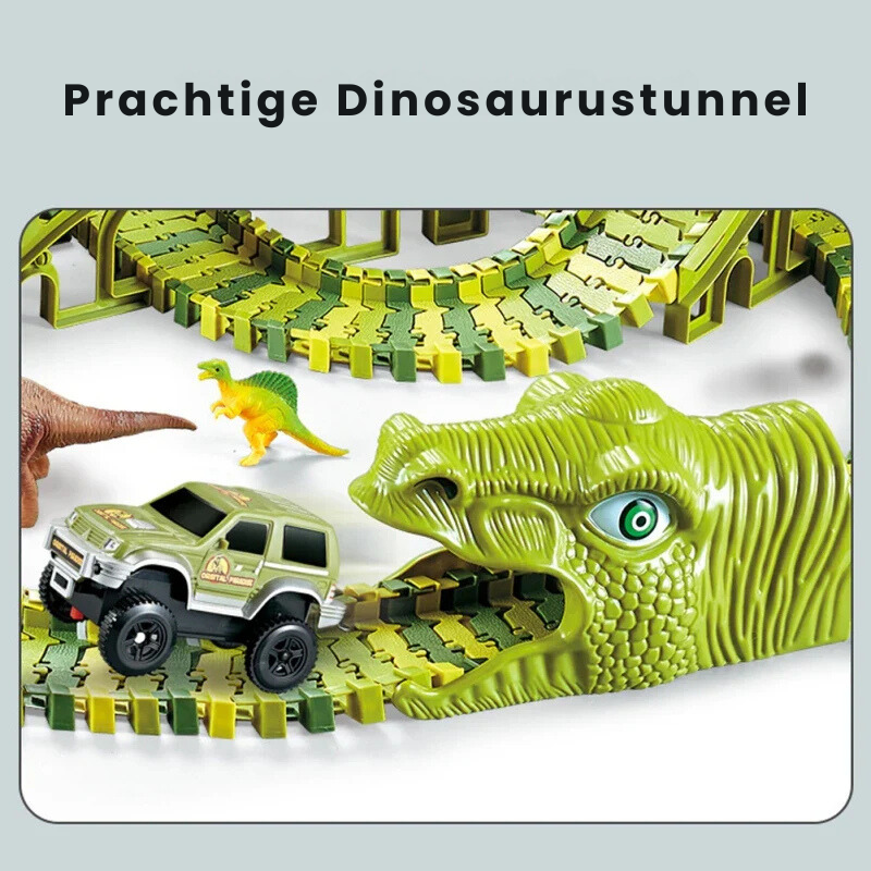 Dino Racebaan – Flexibele Tracks voor een Snel Dino Avontuur!